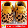 Cute Baby Shoes Girl Infant Toddler Leopard Gold Crib Shoes Walking Sneaker Size 0-6,6-12,12-8,18-24 For Free Shipping